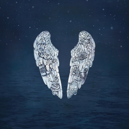 Coldplay - Ghost Stories album cover, clear vinyl EcoRecord edition, introspective alternative rock at ToucanRecords.com