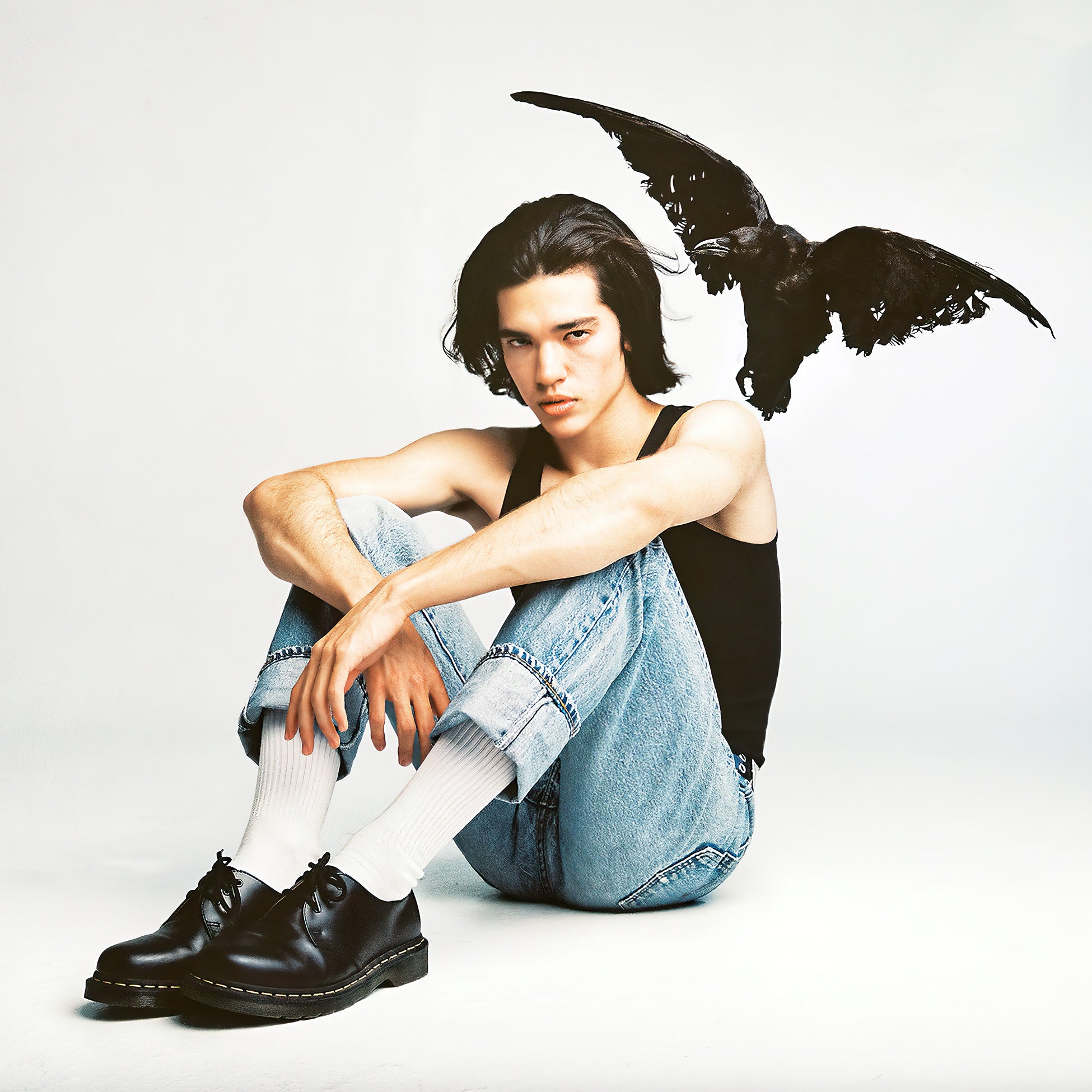 Conan Gray - Kid Krow album cover, black vinyl pressing, 2020 debut indie pop / bedroom pop album