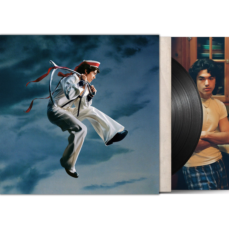Conan Gray - Wishbone packshot, Black Cat Edition black vinyl with printed inner sleeve and a foldout poster