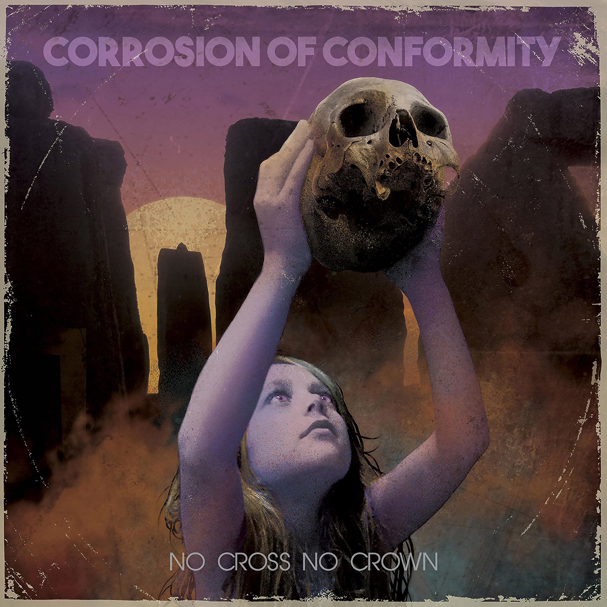 Corrosion Of Conformity - No Cross No Crown album cover, beer vinyl 2 LP limited edition, sludge metal