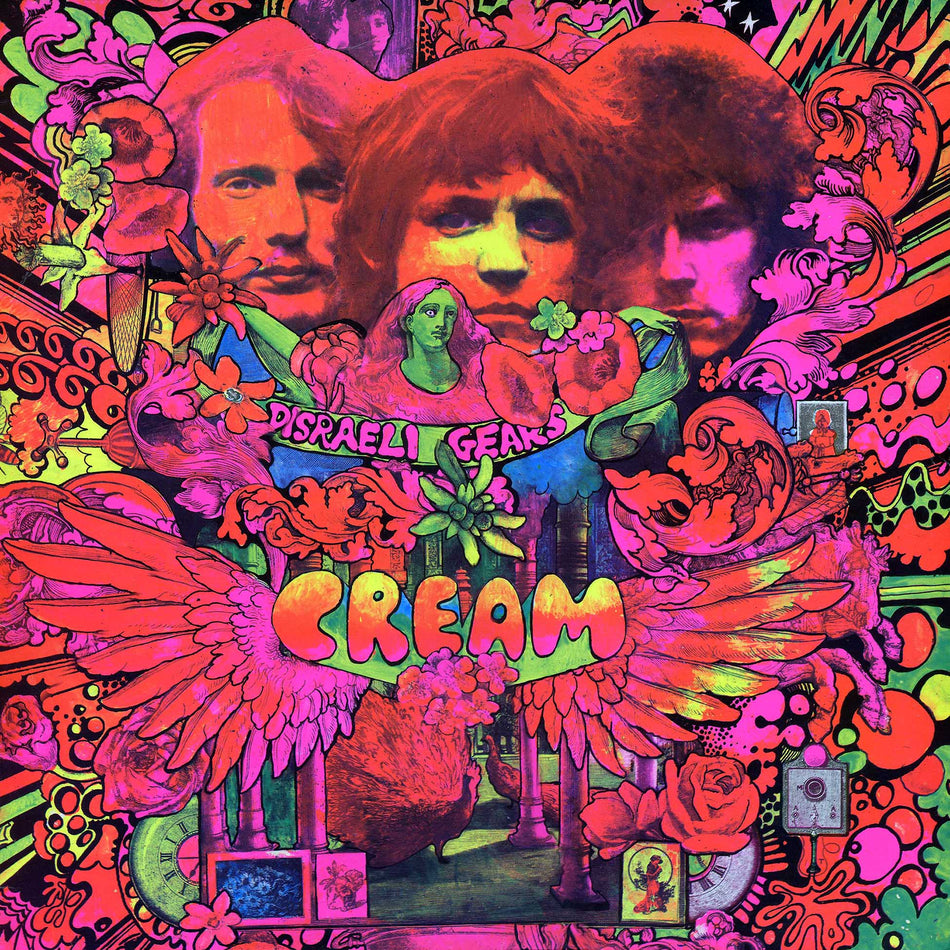 cream, disraeli gears, album cover, album art, cover, cover art, vinyl,