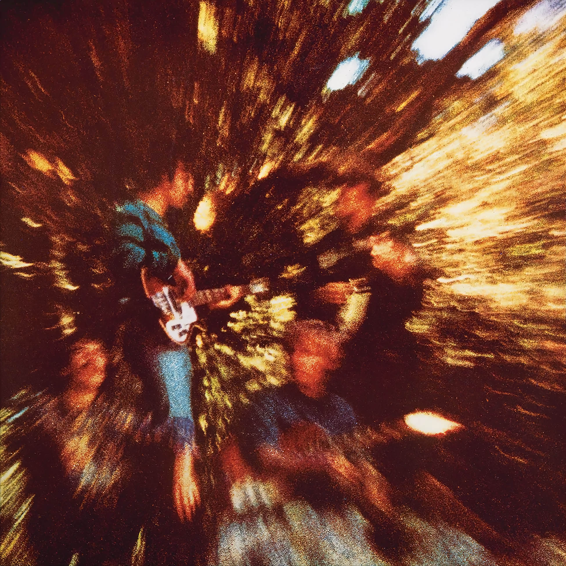 Creedence Clearwater Revival - Bayou Country album cover, CCR, tangerine orange vinyl LP edition, original artwork