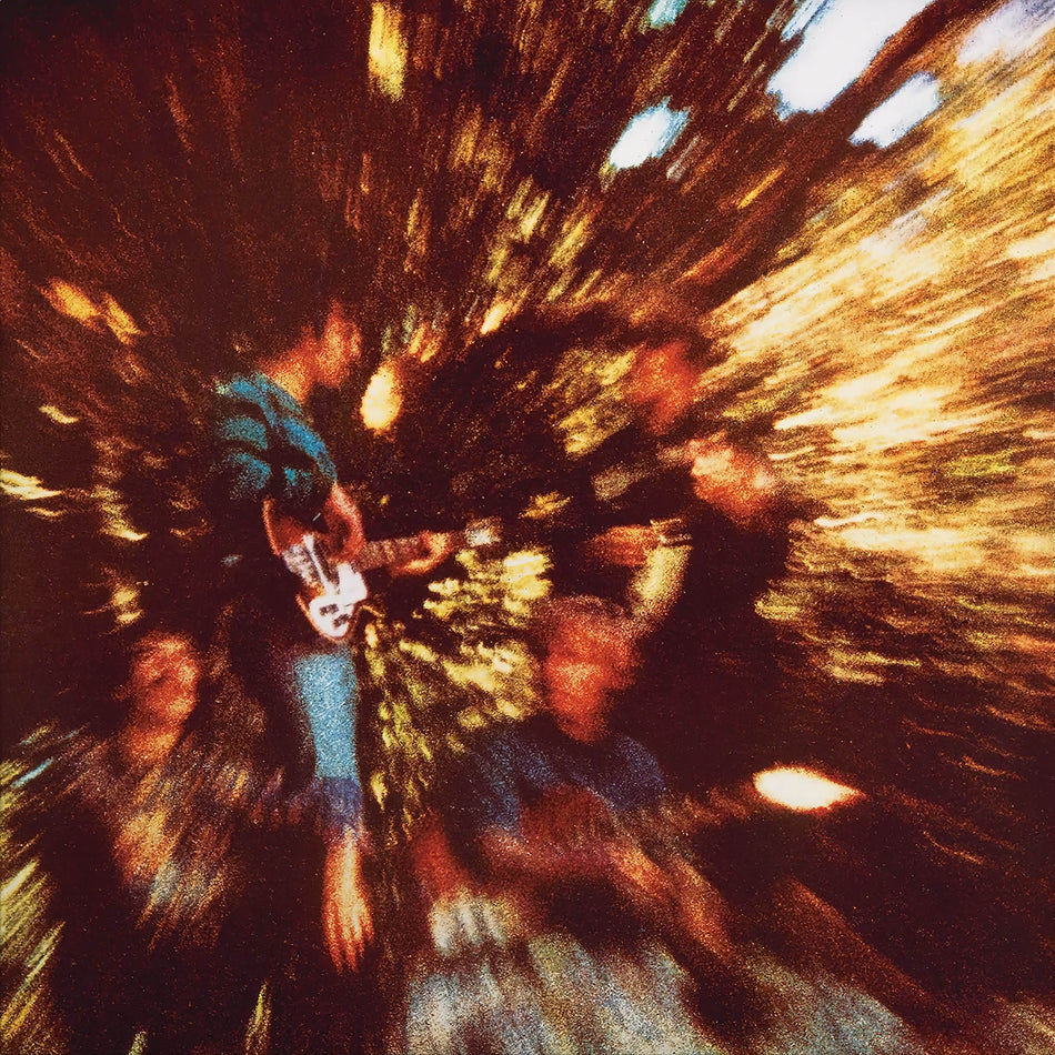 Creedence Clearwater Revival - Bayou Country album cover, CCR, tangerine orange vinyl LP edition, original artwork