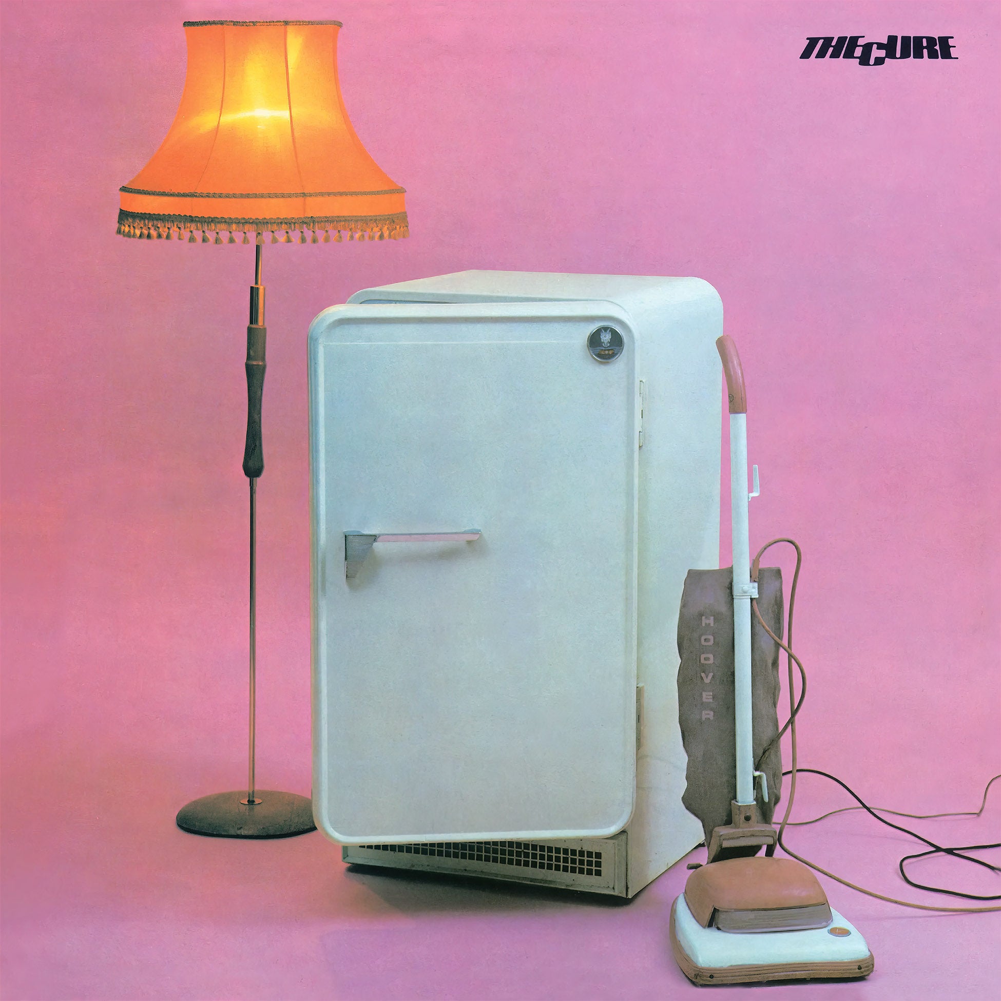 The Cure - Three Imaginary Boys album cover, 180g black vinyl LP, post-punk and gothic rock classic.