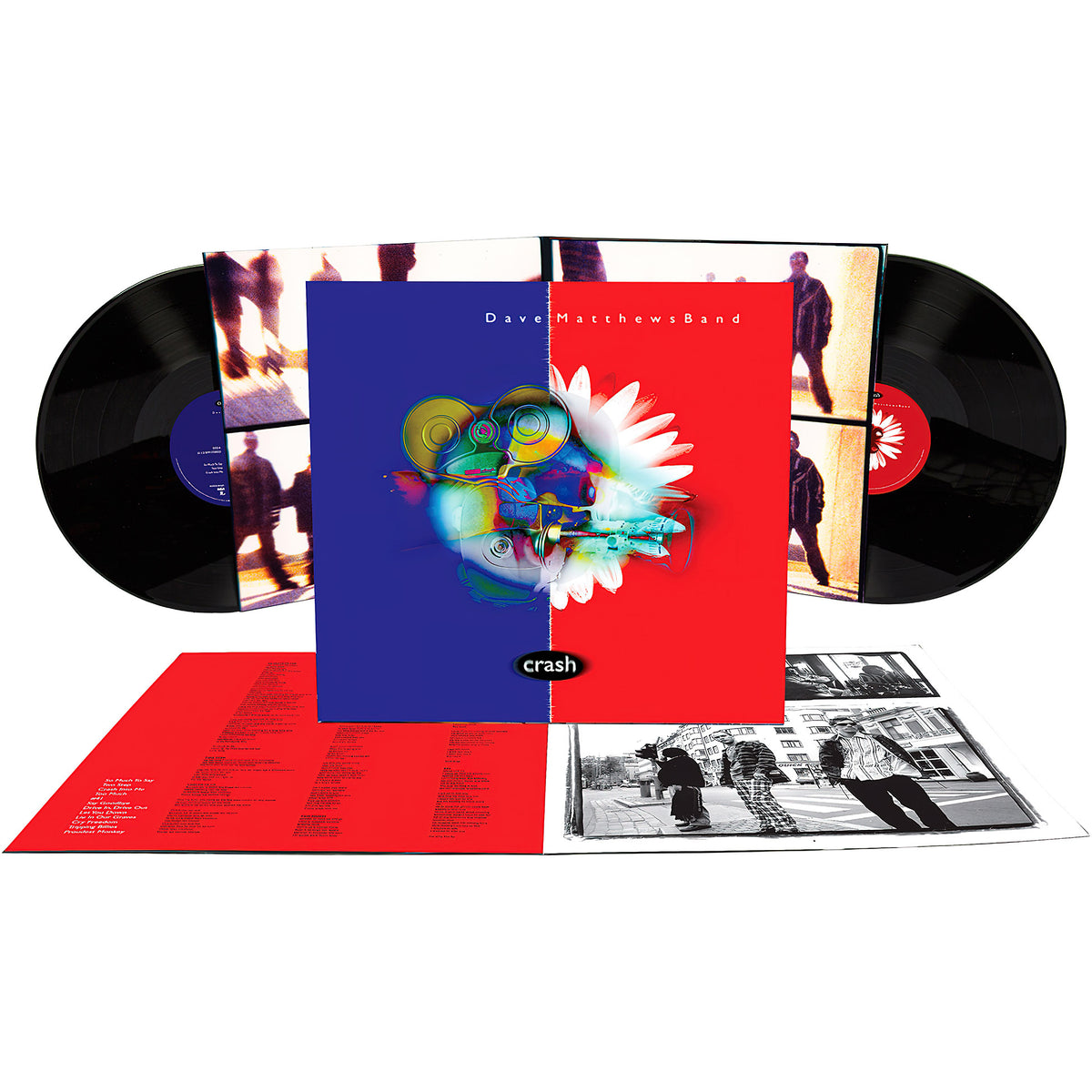 Dave Matthews Band, Crash, 2 LP, 20th Anniversary, Audiophile, Vinyl, cover, album, packshop, contents