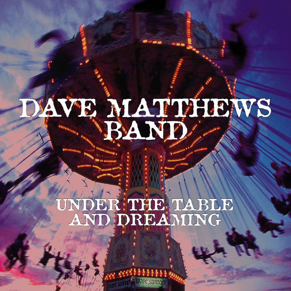 Dave Matthews Band - Under the Table and Dreaming, album cover art, gatefold, alternative rock and jam rock on vinyl