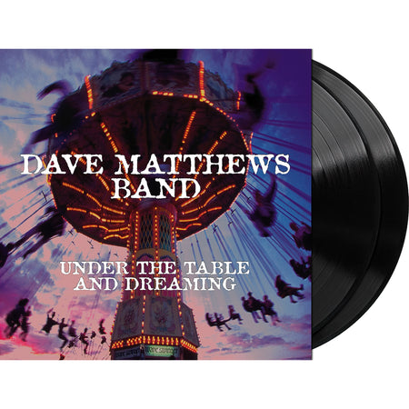 Dave Matthews Band - Under the Table and Dreaming packshot, black 2LP set, remastered from original tapes - ToucanRecords.com
