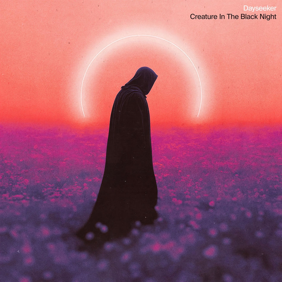 Dayseeker - Creature In The Black Night album cover, gray marble vinyl edition, post-hardcore release at ToucanRecords.com
