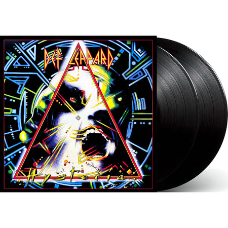 Def Leppard, Hysteria, 2 LP, 180g Vinyl, cover, album, album art, vinyl, Animal, Women, Pour Some Sugar On Me, Hysteria, Armageddon It, Love Bites, Rocket, packshot