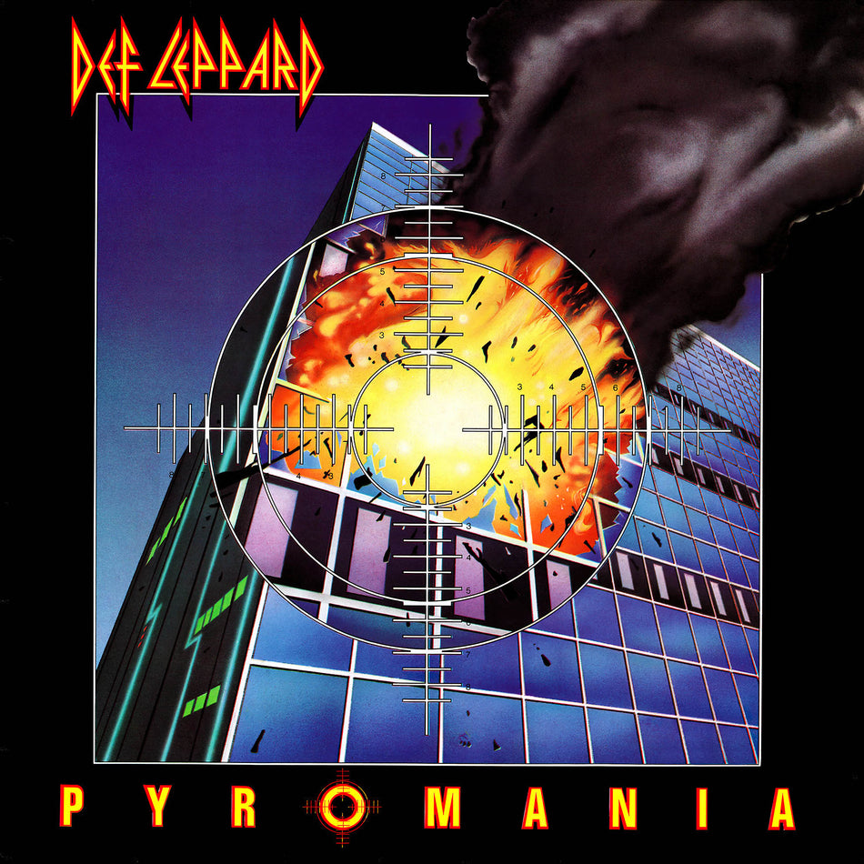 Def Leppard, Pyromania, cover, album, album art, vinyl, foolin', rock of ages, Rock! Rock! (Till You Drop), Photograph