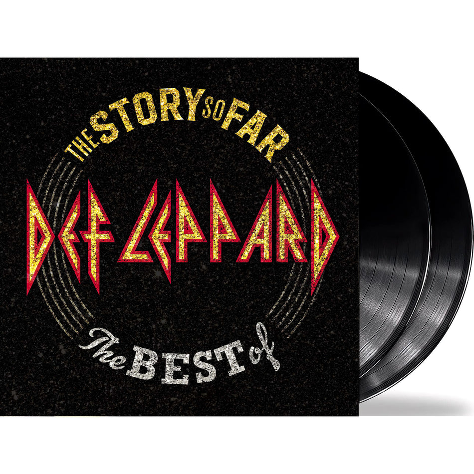 Def Leppard, The Story So Far, The Best Of Def Leppard, 2 LP, 180g Vinyl, cover, album, album art, vinyl, packshot