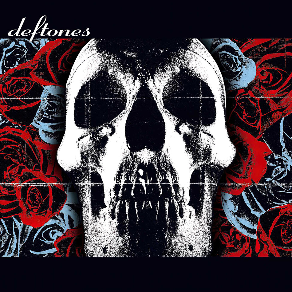 Deftones - Deftones album cover, ruby red translucent vinyl 20th anniversary limited edition