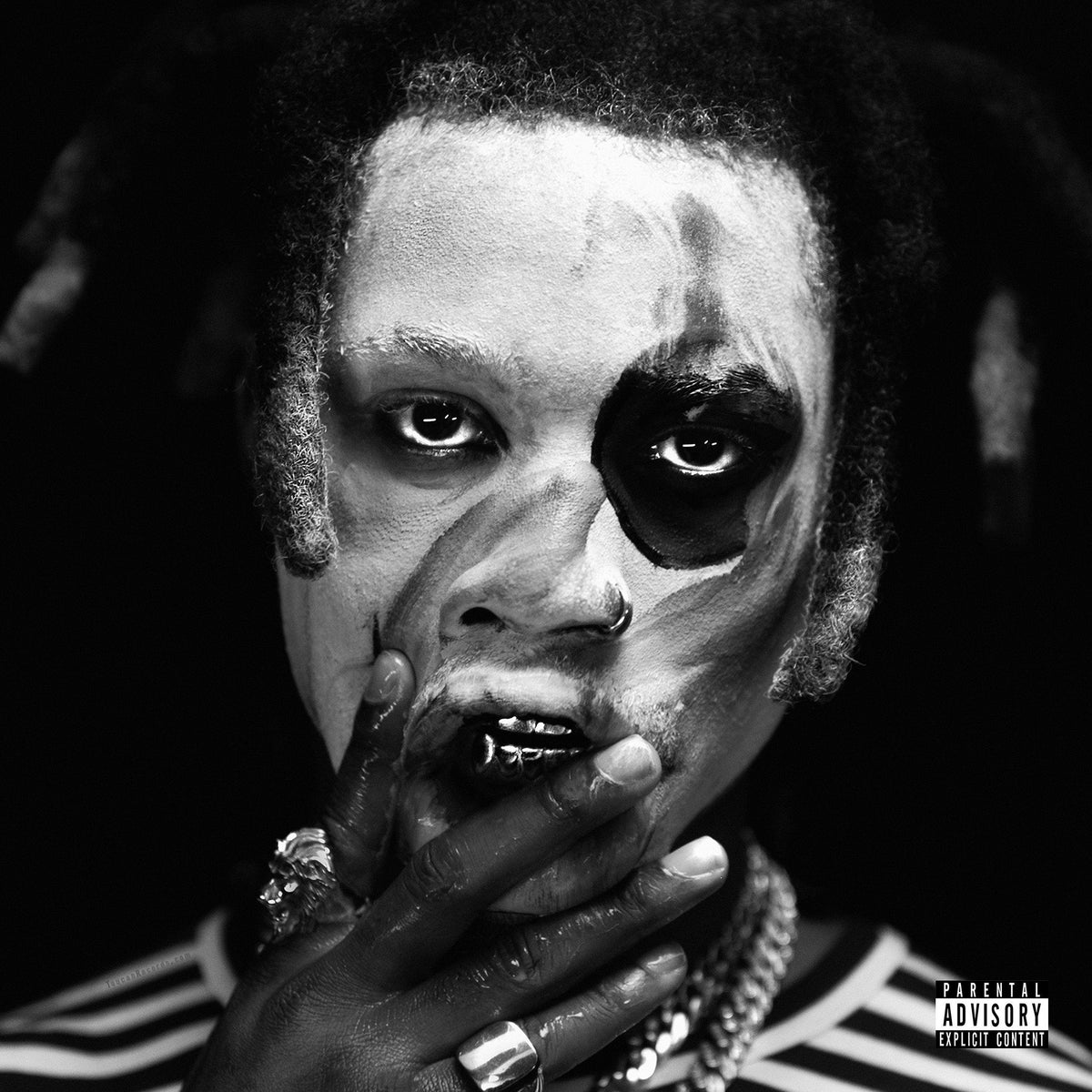 Denzel Curry TA13OO album cover art limited red slushie vinyl LP from ToucanRecords.com with printed inner sleeve