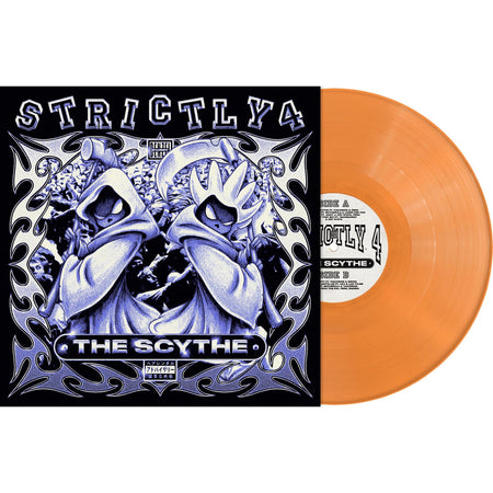 Strictly 4 The Scythe tangerine vinyl packshot, Indie Exclusive Loma Vista pressing, Denzel Curry A$AP Ferg TiaCorine