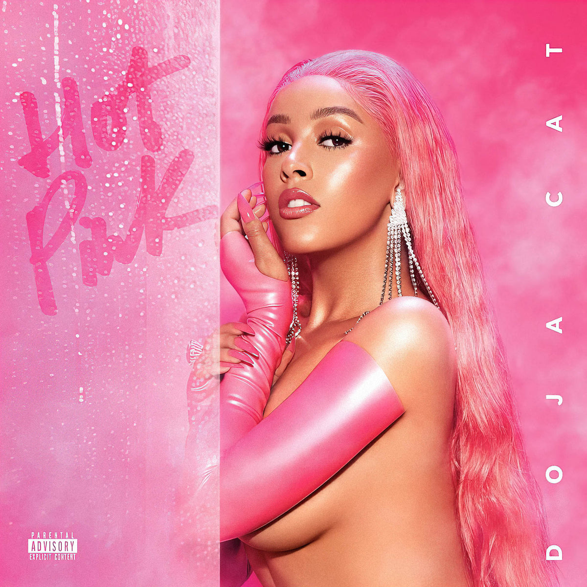 Doja Cat, Hot Pink, Limited Edition, Pink Vinyl, vinyl, cover
