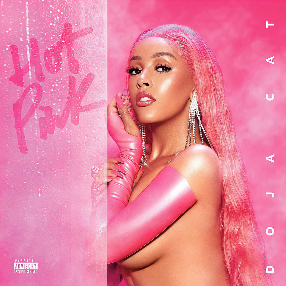 Doja Cat, Hot Pink, Limited Edition, Pink Vinyl, vinyl, cover