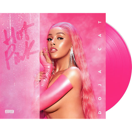Doja Cat, Hot Pink, Limited Edition, Pink Vinyl, vinyl, cover, packshot
