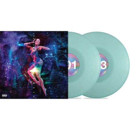 Doja Cat Planet Her packshot for the 5th Anniversary translucent pale blue 2LP vinyl LP at ToucanRecords.com