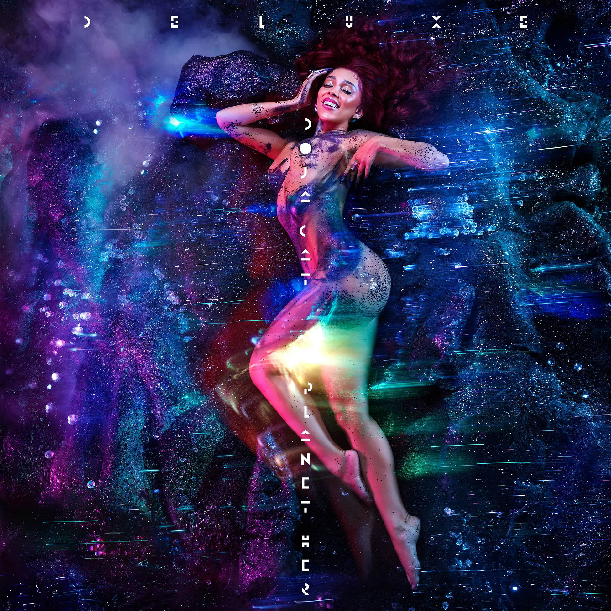 Doja Cat Planet Her cover art, deluxe double LP gatefold with two-page insert, 2021 pop hip-hop R&B featuring SZA and The Weeknd