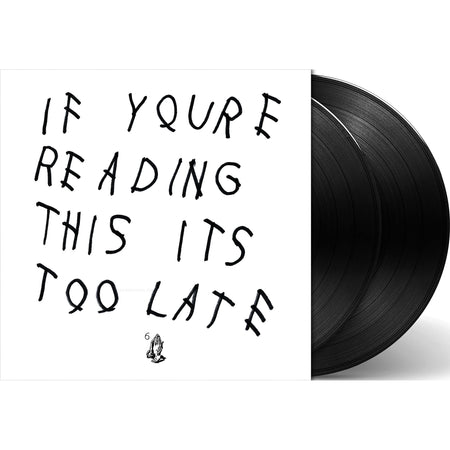 Drake - If You're Reading This It's Too Late packshot, 2 LPs on black vinyl , gatefold, a 2015 mixtape