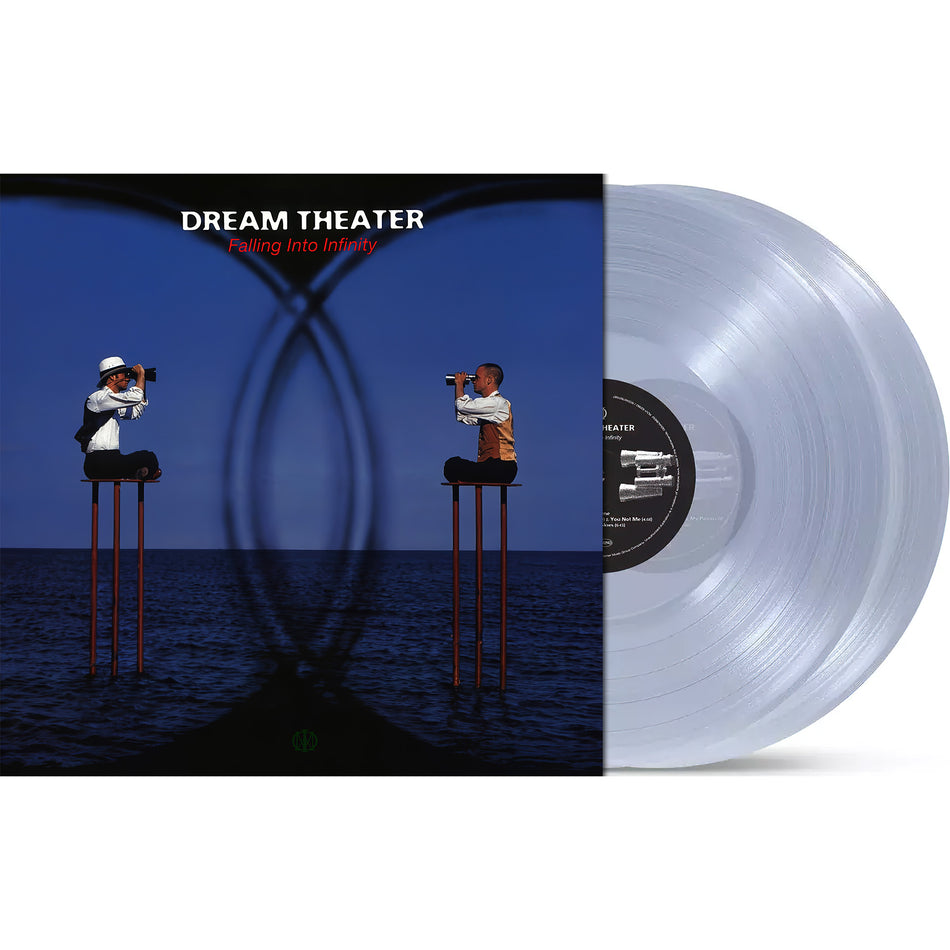 dream theater, falling into infinity, syeor, indie exclusive, clear vinyl, packshot, colored vinyl, album cover, album art, cover, cover art, vinyl, start your ears off right, limited edition,
