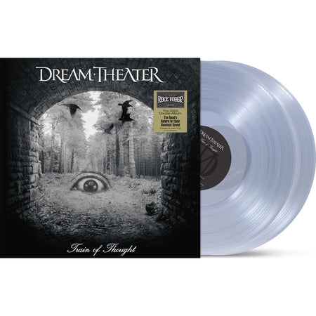 Train of Thought vinyl album cover art by Jerry Uelsmann, Dream Theater 2003 album, limited indie exclusive clear pressing with lyrics insert