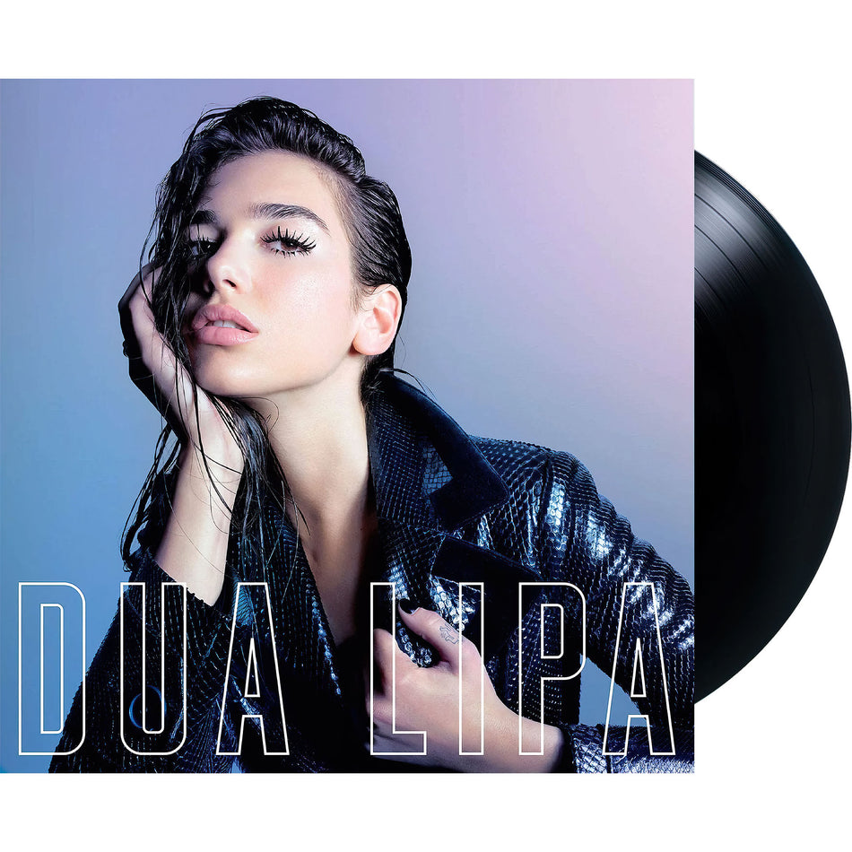 Dua Lipa, self titled, first album, cover, album, album art, vinyl, packshot, Hotter Than Hell, be the one,
