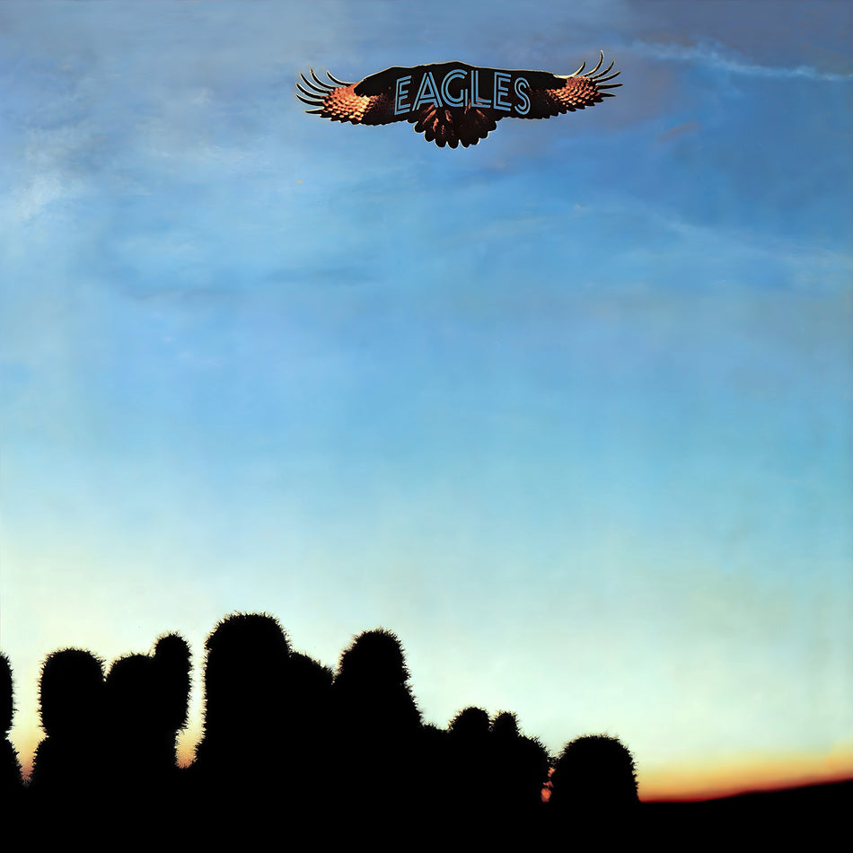 Eagles - Eagles album cover, 180g black vinyl LP, single jacket - available from ToucanRecords.com