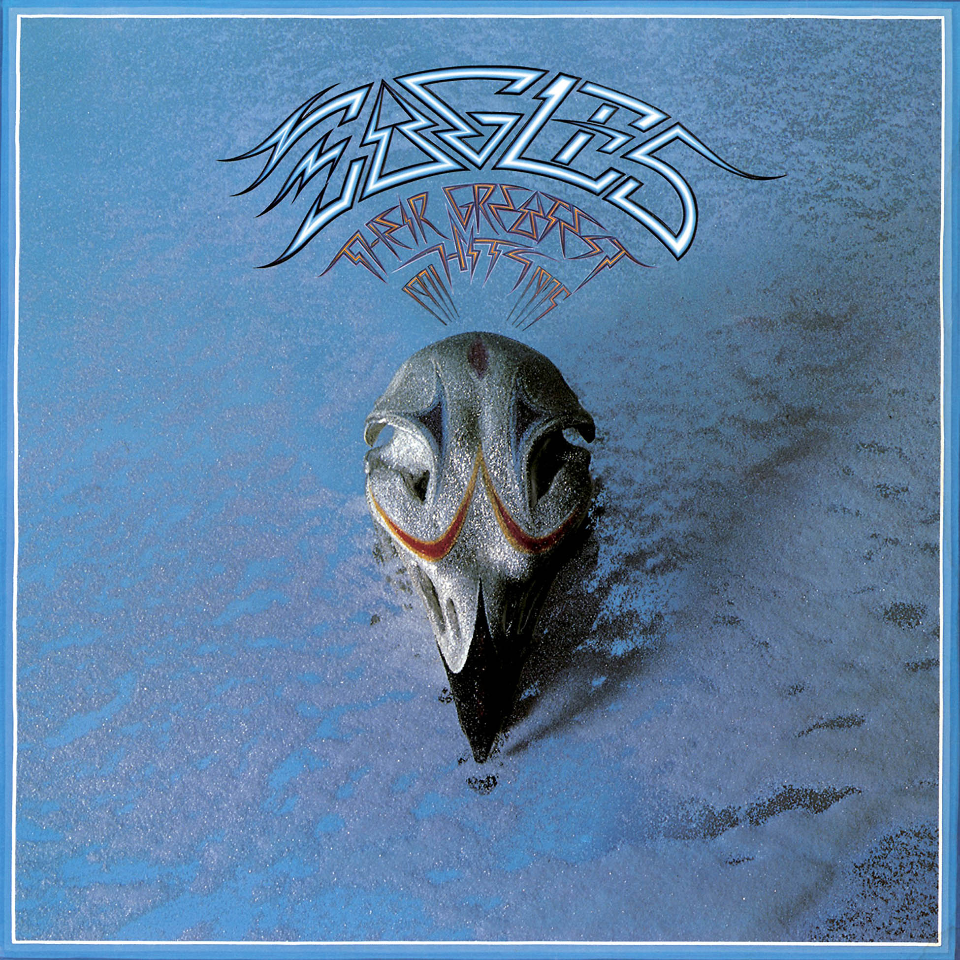 Eagles - Their Greatest Hits 1971-1975 album cover, 180g black vinyl LP, single jacket - available from ToucanRecords.com