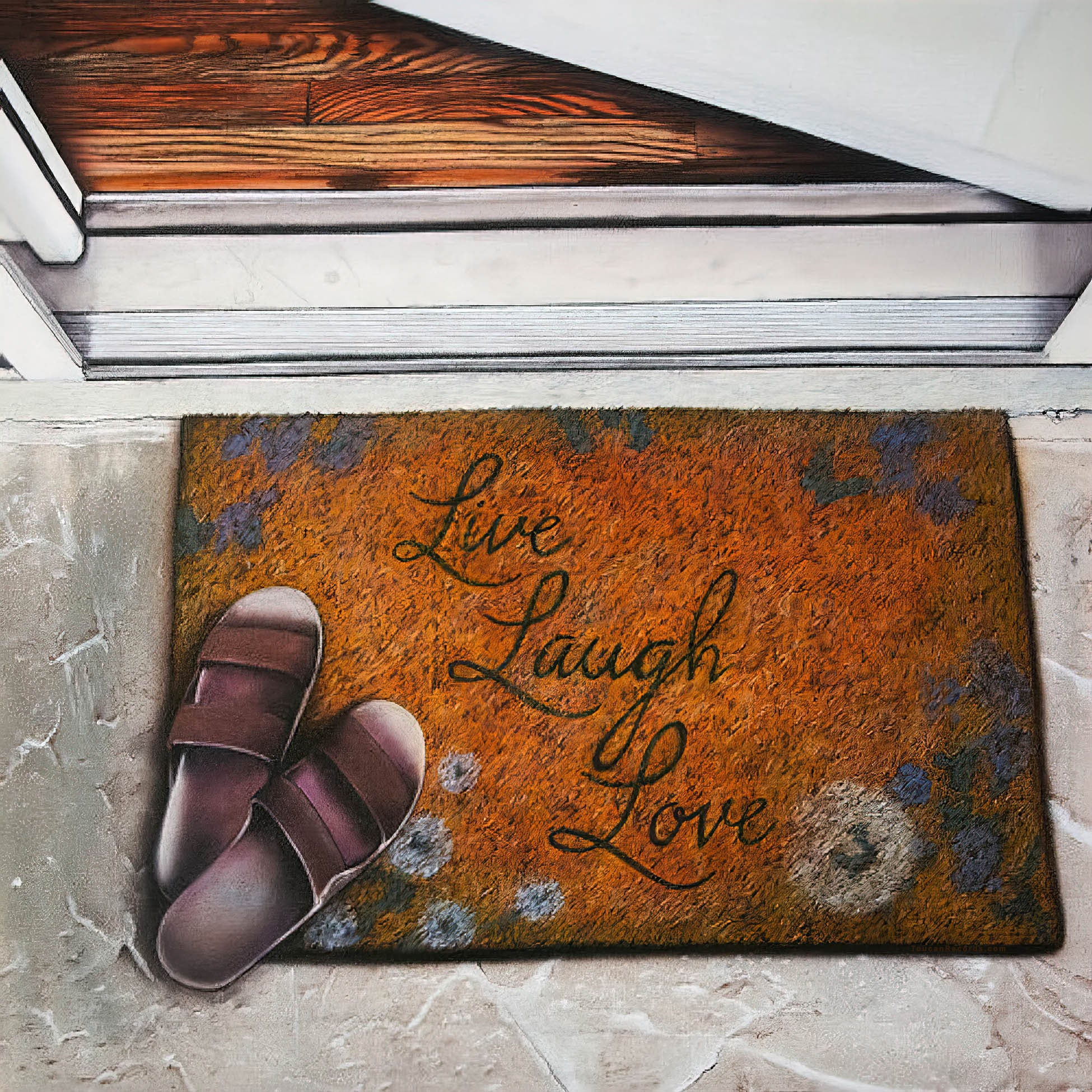 Earl Sweatshirt - Live Laugh Love alternate album cover, orange and black crush vinyl, indie exclusive edition - Available at ToucanRecords.com