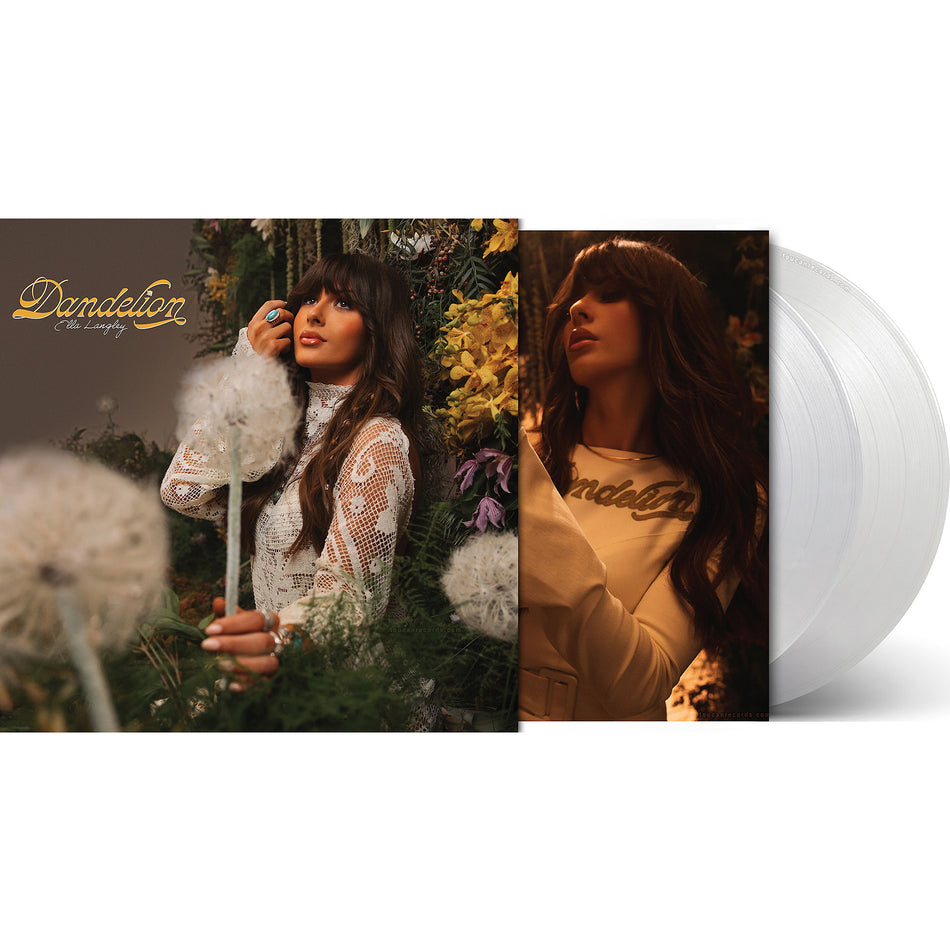 Ella Langley Dandelion packshot for the puffball white 2LP vinyl LP available at ToucanRecords.com