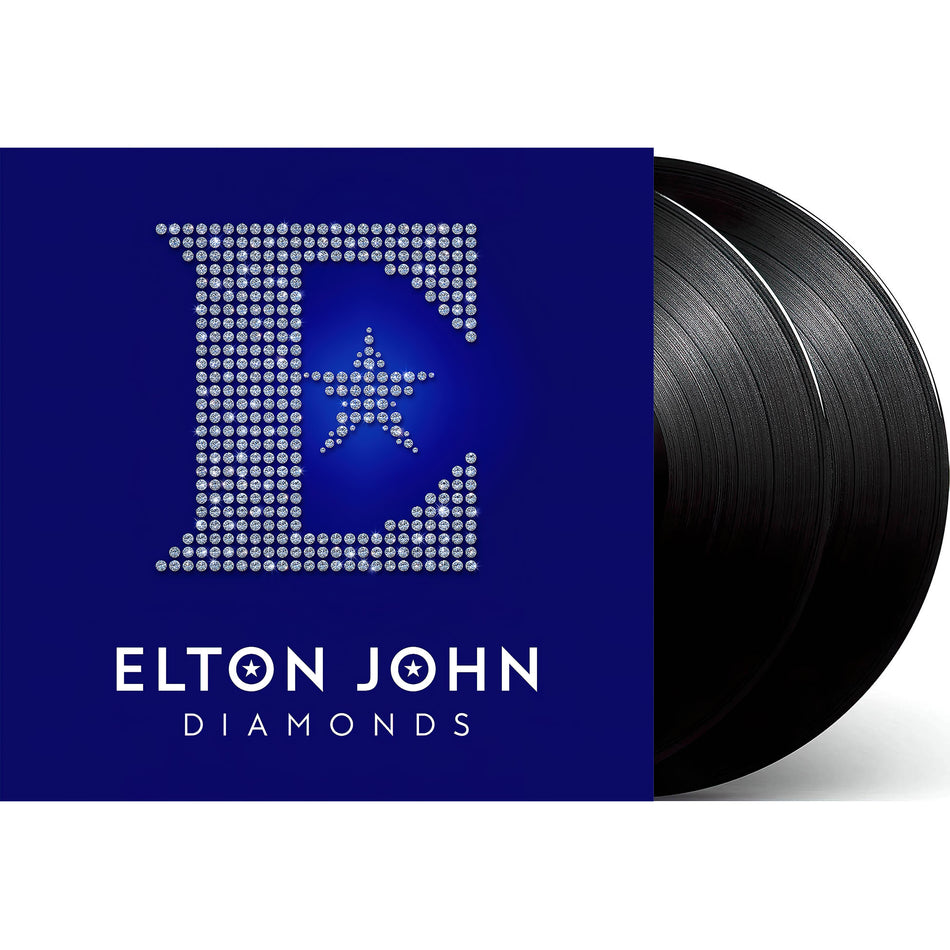 Elton John, Diamonds, 2 LP, 180g Vinyl, cover, cover art, album, vinyl, packshot