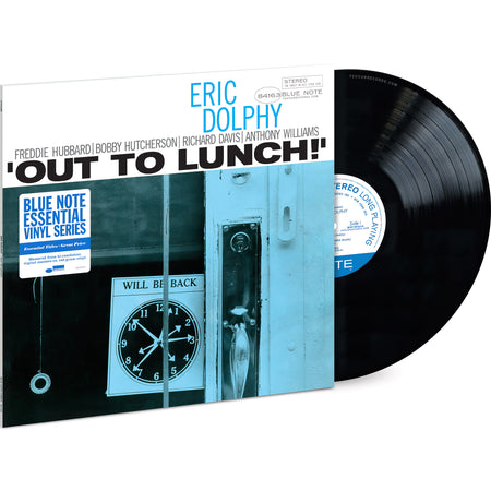 Eric Dolphy - Out To Lunch packshot of the Blue Note Essential Vinyl Series vinyl LP available at ToucanRecords.com.
