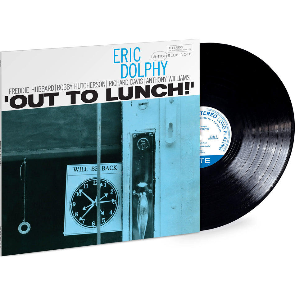 Out to Lunch Blue Note Classic Vinyl LP packshot, Kevin Gray all-analog master, 180g Blue Note audiophile pressing