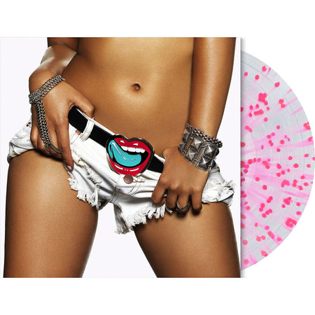 falling in reverse, just like you, packshot, clear vinyl neon pink splatter, neon pink splatter, album cover, vinyl, album art, cover, cover art, 