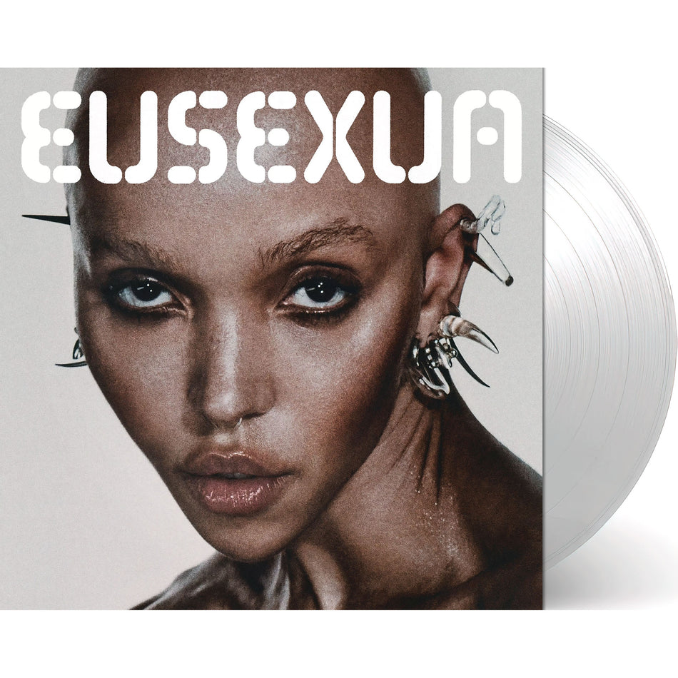 fka twigs, eusexua, clear vinyl, crystal clear, vinyl, packshot, album cover, cover, album art, cover art,