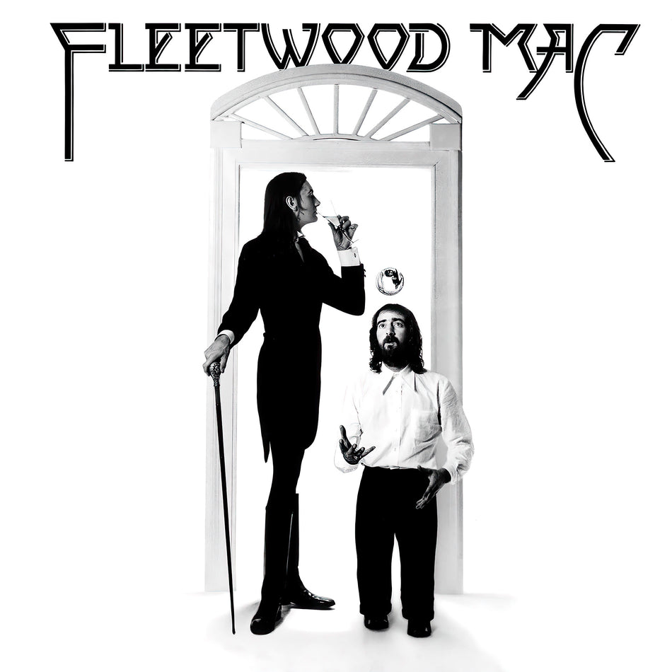 Fleetwood Mac - Fleetwood Mac album cover, classic rock and pop rock masterpiece, standard black vinyl pressing
