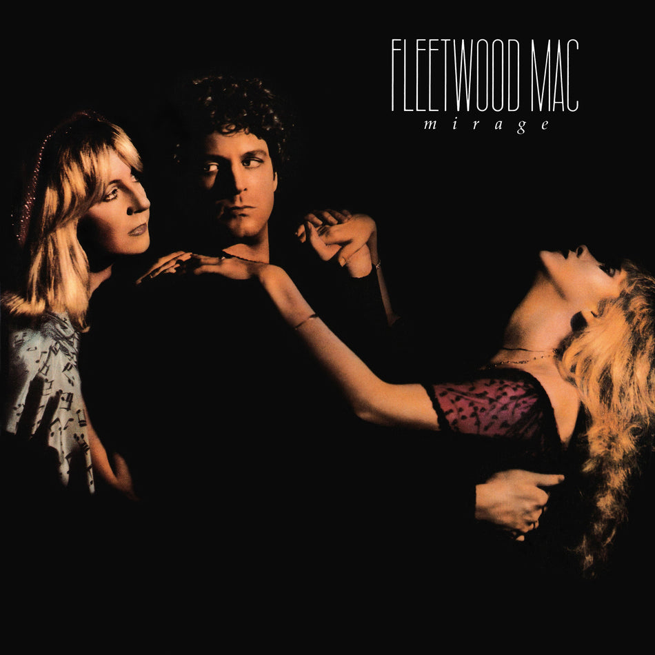fleetwood mac, mirage, stevie nicks, christine mcvie, lindsey buckingham, album cover, album art, cover, cover art, vinyl,