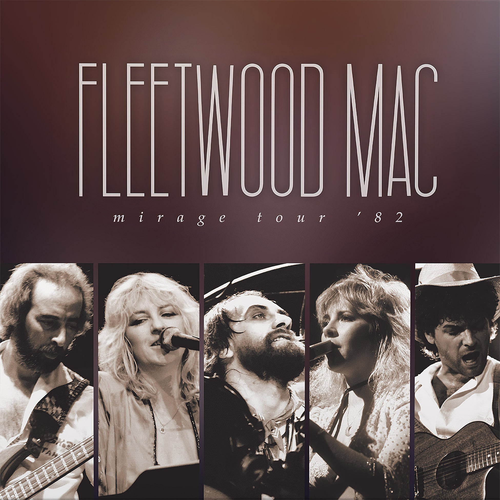 Fleetwood Mac - Mirage Tour '82 album cover 3 LP black vinyl gatefold - ToucanRecords.com
