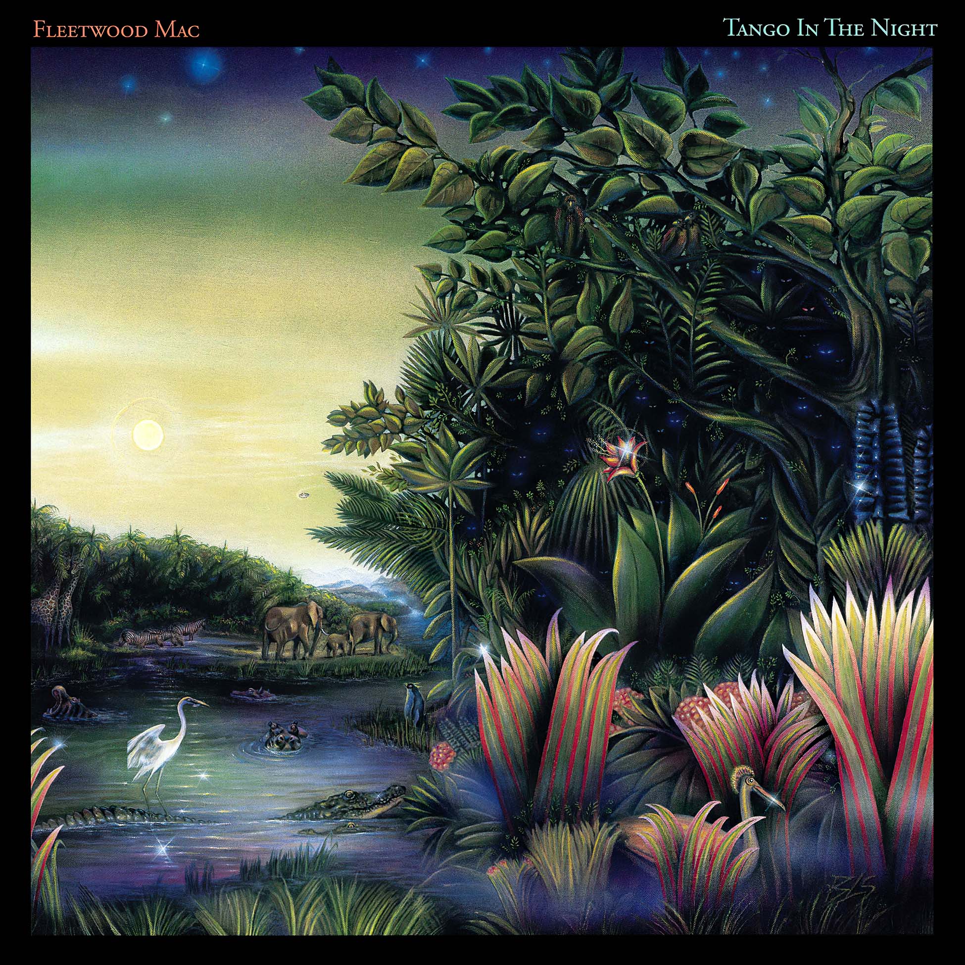 Fleetwood Mac - Tango In The Night album cover, pop rock and classic rock, heavyweight vinyl pressing