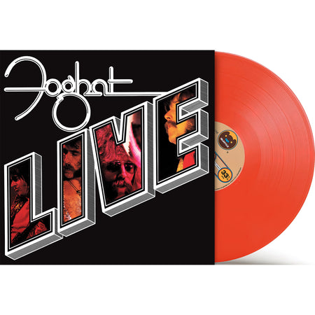 foghat, foghat live, rocktober, packshot, indie exclusive, orange vinyl, colored vinyl, orange, album cover, vinyl, cover, cover art,