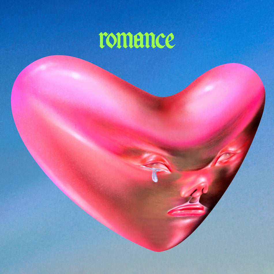 fontaines dc, D.C., fontaines, romance, heart cover, album cover, cover art, cover, vinyl, album art,