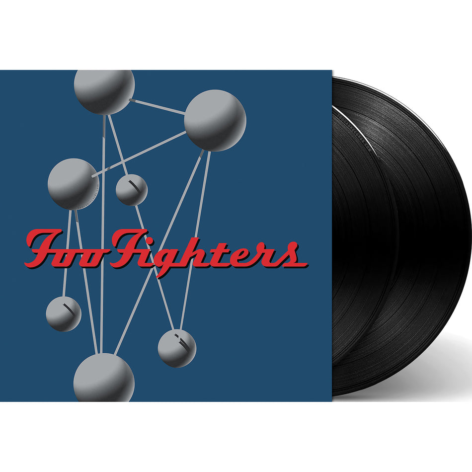 The Colour and the Shape by Foo Fighters, double LP vinyl packshot, alternative rock pressing, Gateway Mastering