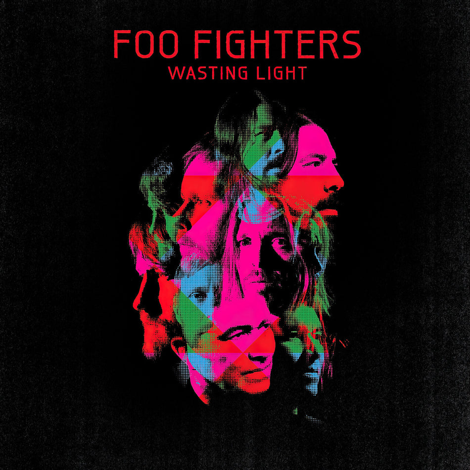 Foo Fighters - Wasting Light album cover, 180g black vinyl 2LP, 45 RPM gatefold edition -- ToucanRecords.com