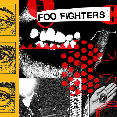 Foo Fighters - Your Favorite Toy album cover, red opaque vinyl LP, Indie Exclusive with obi band and poster insert -- ToucanRecords.com
