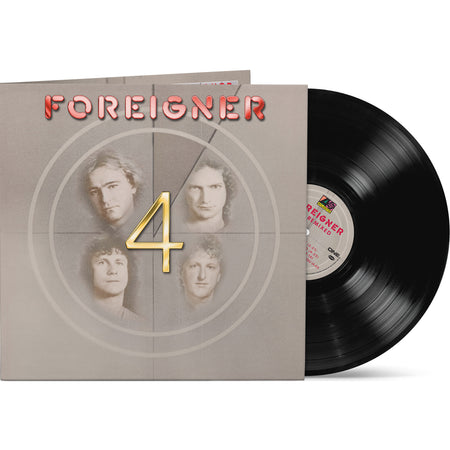 Foreigner - 4 packshot, black vinyl all new stereo remix, classic rock gatefold