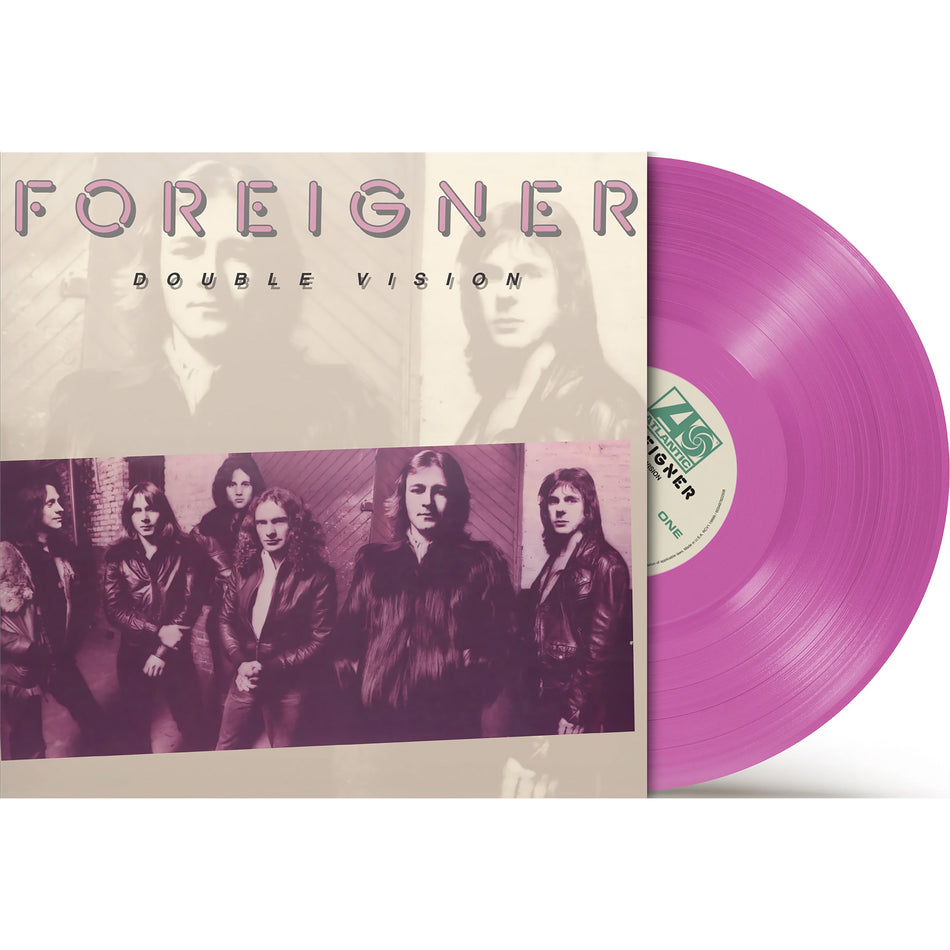 foreigner, double vision, packshot, album cover, cover, vinyl, album art, cover art,