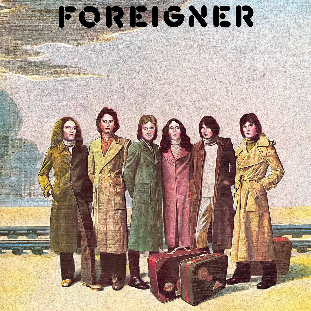 foreigner, self titled, debut album, feels like the first time, cold as ice, album cover, cover, vinyl, cover art, album art,