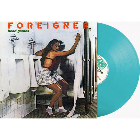 foreigner, head games, packshot, limited edition, indie exclusive, atlantic 75, rocktober, light blue, colored vinyl, album cover, vinyl, album art, cover, cover art,