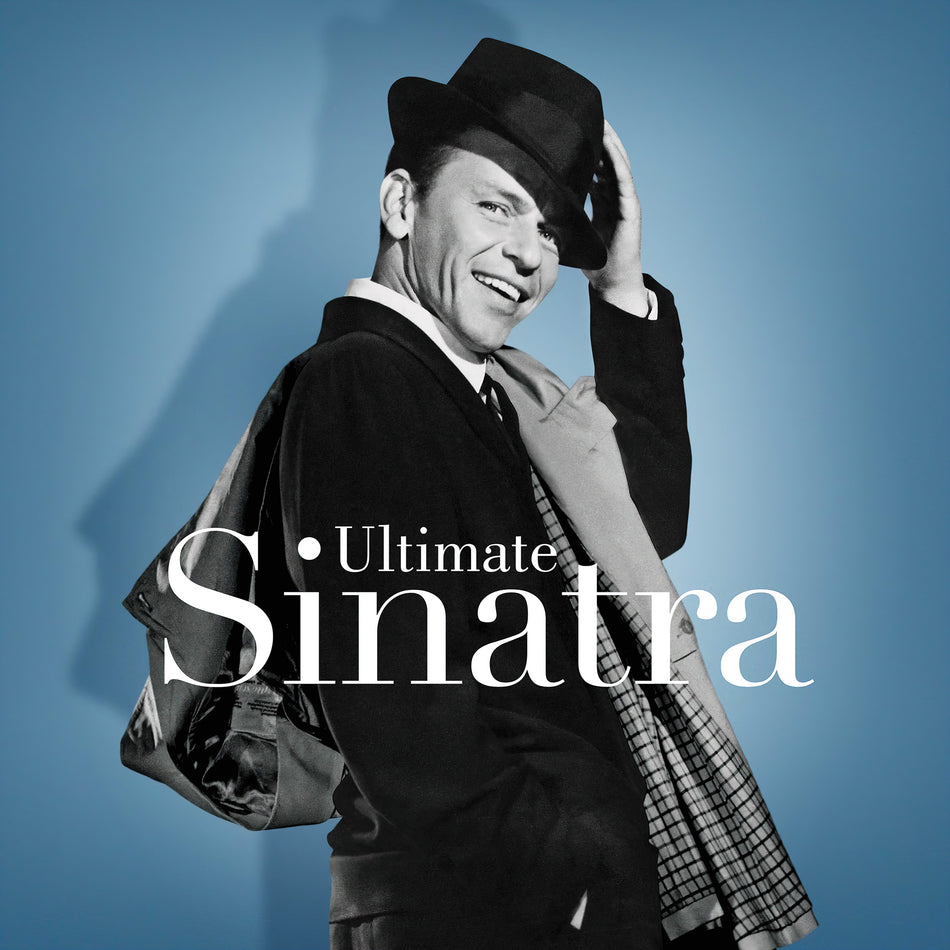 Ultimate Sinatra compilation album cover, Frank Sinatra deluxe vinyl edition, traditional pop jazz essential